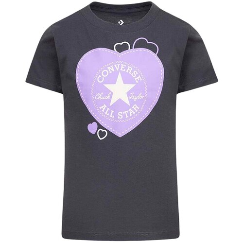 Converse majica za devojčice cnvg s/s heart graphic tee 3CG228-GDA Cene
