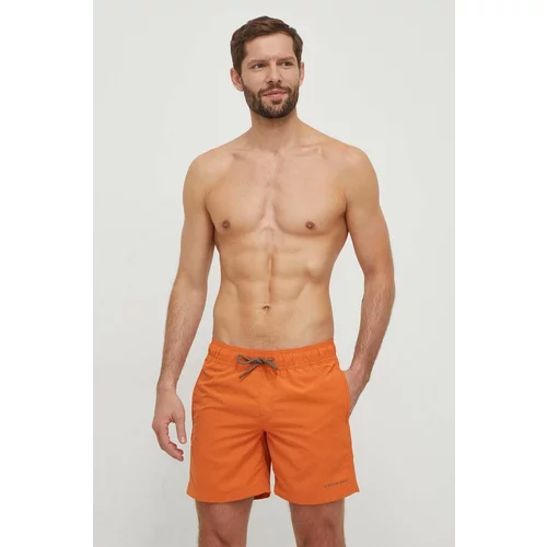 G-star Raw Kopalne kratke hlače oranžna barva