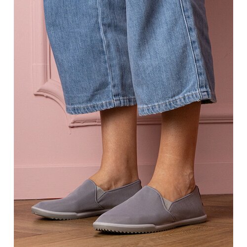 Gemre Gray women&amp;#039;s slip-on sneakers Kendi Slike