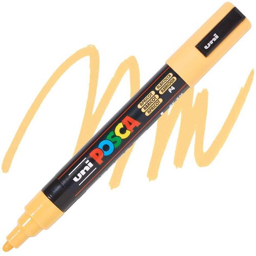 POSCA Uni flomaster; konica 1,8-2,5 mm; mareličen, (22005647) Slike