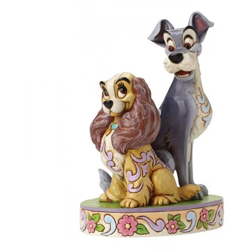 Jim Shore Disney Lady and The Tramp 60th Anniversary Figurine Slike