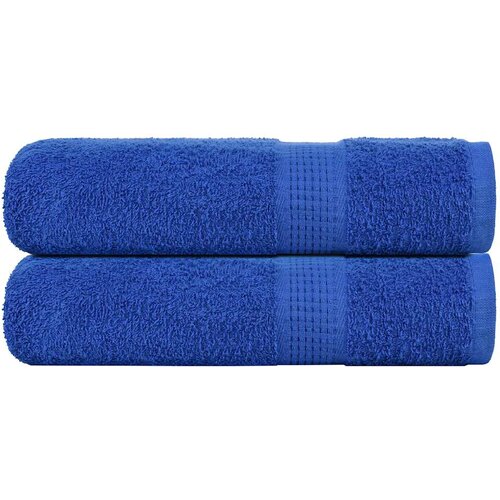 Furnova Kopalne brisače 2 kos modra 100x150 cm 360 g/m² 100% bombaž, (21916841) Cene