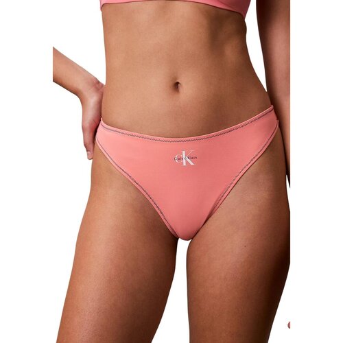 Calvin Klein Jeans Kopalke ločene THONG LV00Q61226 Rožnata Slike