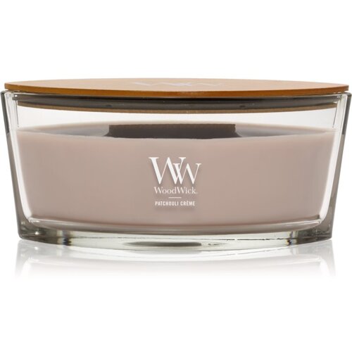 WoodWick Patchouli Créme mirisna svijeća s drvenim fitiljem (hearthwick) 453.6 g Cijene