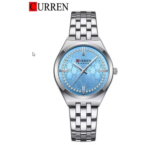 Curren ženski sat 9096 silver blue Cene