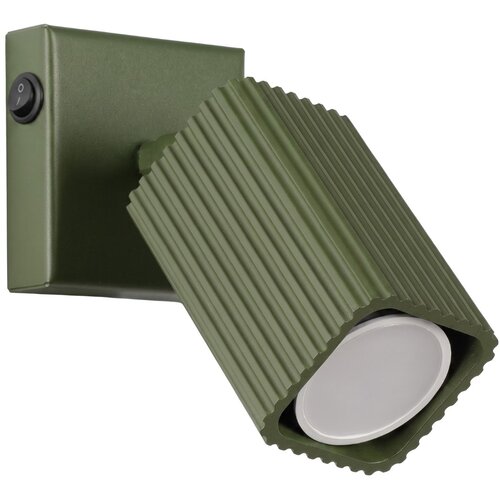 Sollux Lighting Stenska svetilka RAYO olivno zelena s stikalom, (5000499359) Cene