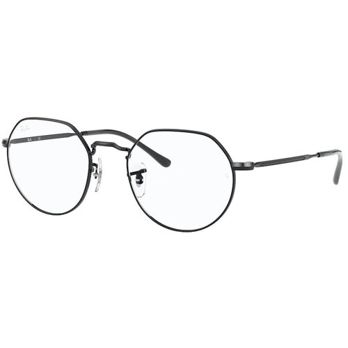 Ray-ban Jack RX6465 2509 M (49) Črna/Kristalna Slike