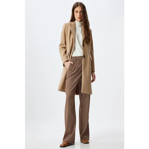 Koton Beige Women's Coat