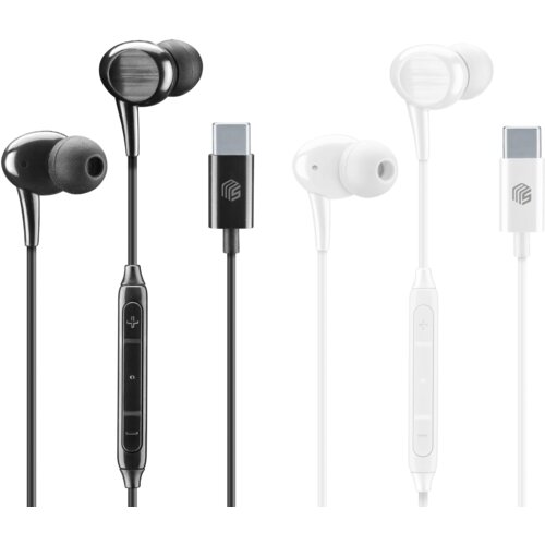 Music Sound Žične slu&amp;scaron;alke COLOR IN-EAR-Črne Slike