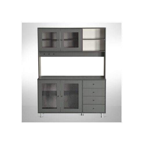 Hanah home Vi&amp;scaron;enamjenska komoda Grano 140, 140 x 187 x 40 cm, Antracit Slike