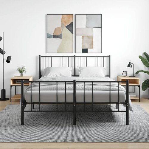 vidaXL Nočna mizica 2 kosa sonoma hrast 40x41x50 cm inženirski les Cene