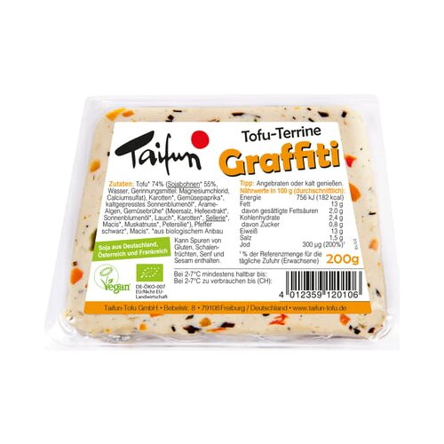 Taifun Bio Terrine Graffiti Cene