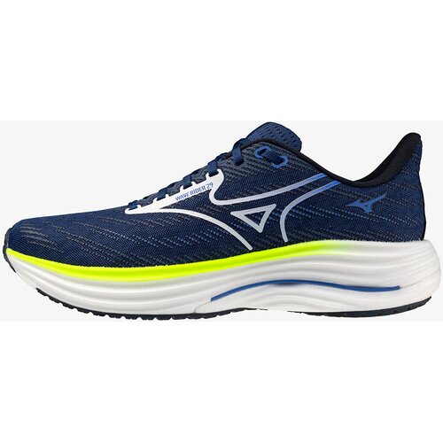 Mizuno Sneakers Wave Rider 29 (M) Estate Blue/ White/ Lightning Ye EUR 45 Cene