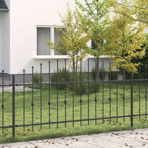  Vrh z bodicami Črna 200 x 130 cm Prašno lakirano jeklo, (5000157955) Cene