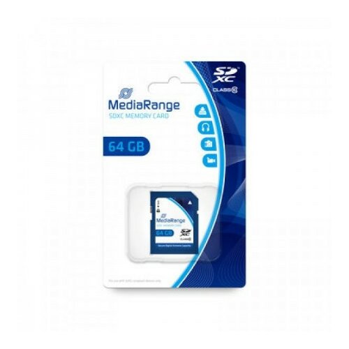 Mediarange germany memorijske kartice SDHC/64GB/ class 10/MR965 ( MCMR965/Z ) Cene