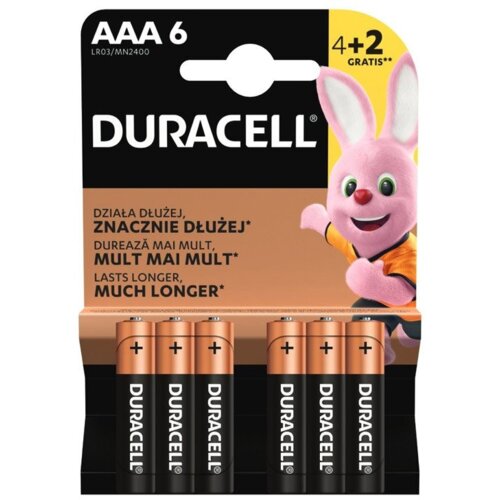  Duracell Basic LR03 1/ 6 1,5V alkalna baterija Cene