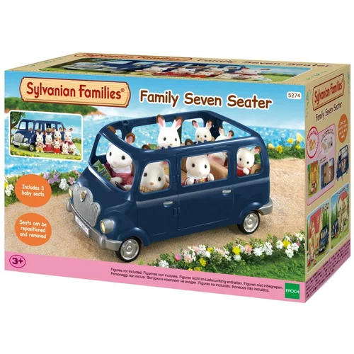 SYLVANIAN FAMILIES Družina v modrem avtu