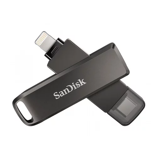 Sandisk USB ključ iXpand, USB-C/Lightning, 128 GB