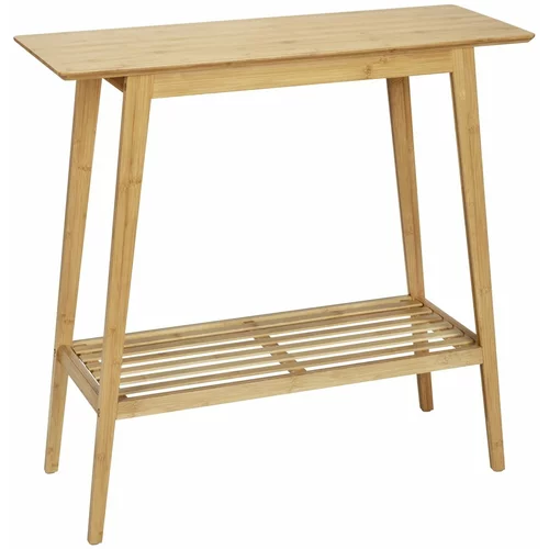 Wenko Konzolni stol od bambusa u prirodnoj boji 30x80 cm Kona -