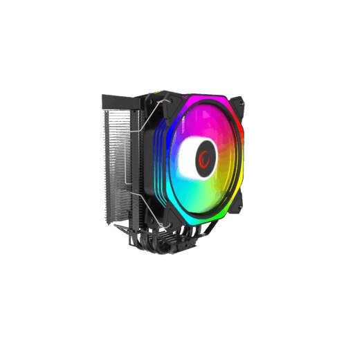 CPU hladnjak RAMPAGE OCTAGON C50 Black 57CFM 1800RPM 12cm ARGB AM5/LGA1700 Compatible Air Cooled Fan Cijene