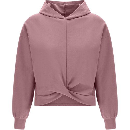 Deha cosy knotted hoodie, ženski duks, pink D93104 Slike