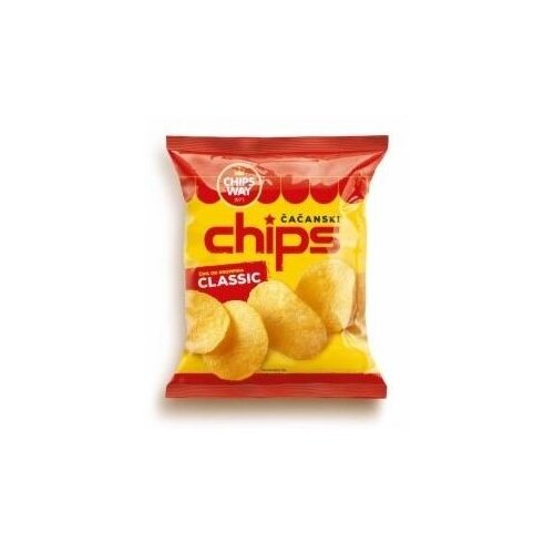 Chips Way slani 40g Cene