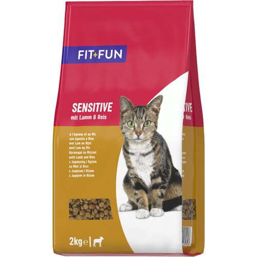 FITFUN Cat Adult Sensitive janjetina i riža 2 kg Slike