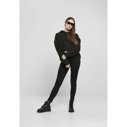 Urban Classics ladies oversized hoody sweater black Slike