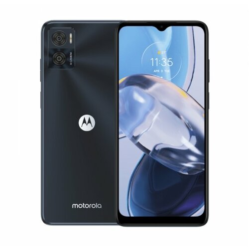 Motorola E22 4GB/64GB astro black mobilni telefon Slike