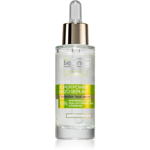 Bielenda Skin Clinic Professional Super Power Mezo Serum pomlajevalni serum za kožo z nepravilnostmi 30 ml Slike