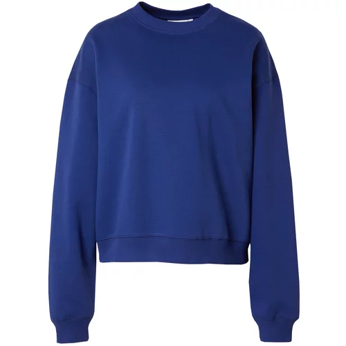 WEEKDAY Sweater majica 'Essence Standard' crno plava