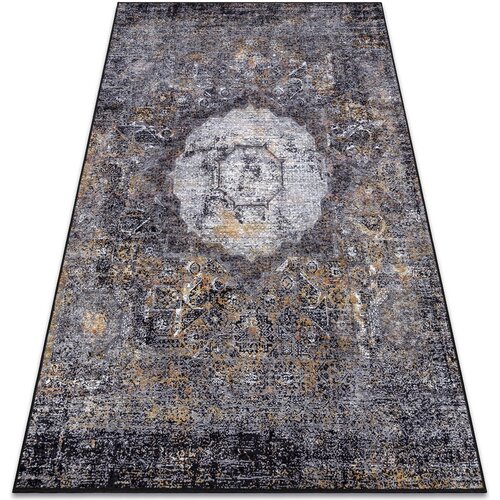 RugsX Preproge MIRO 51453.805 pralna preproga Rozeta, vintage pro 120x170 cm Siva Cene