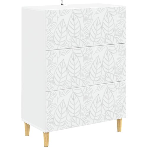  Ormar s ladicama Bijela 66 x 34,5 x 90 cm Konstruirano drvo Slike