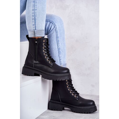 Kesi Women's Warm Leather Boots Light Black Dorchen Cijene