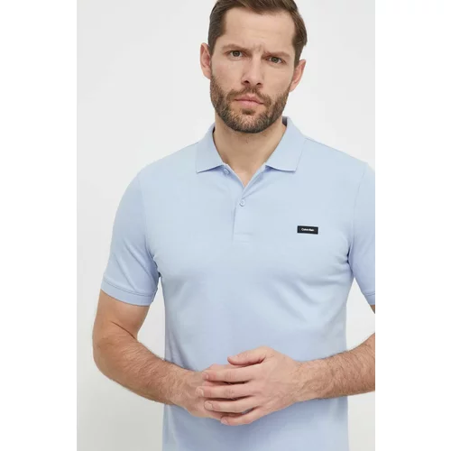 Calvin Klein Polo majica za muškarce, boja: narančasta, bez uzorka