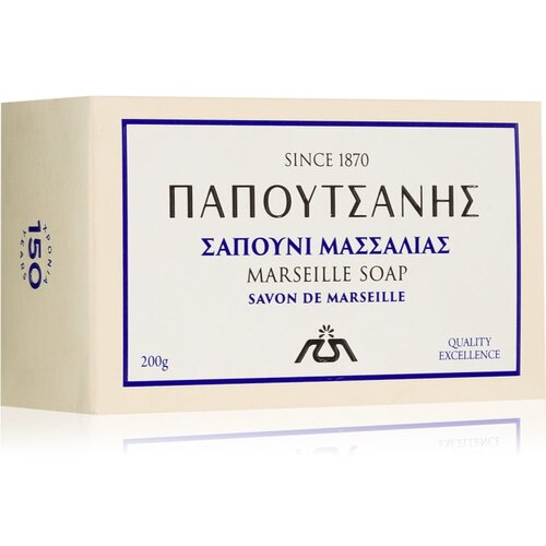 PAPOUTSANIS Marseille čistilno trdo milo 200 g Slike