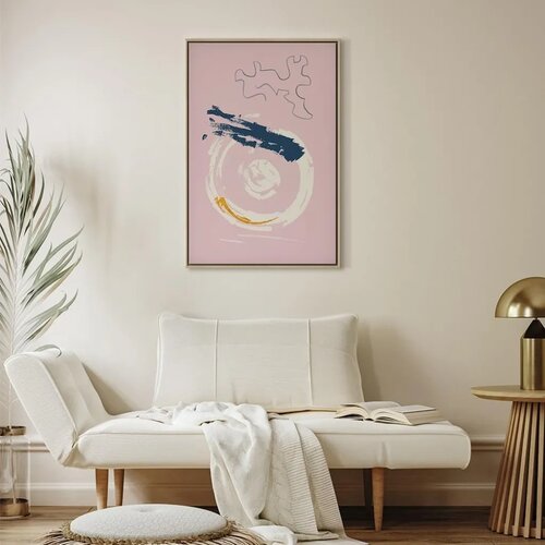  Slika - Pink Accent (1 Part) Vertical 60x90 Slike