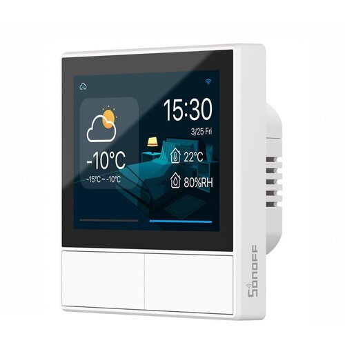  Stensko WiFi stikalo in termostat LCD touch belo eWeLink Alexa Google Assistant Cene