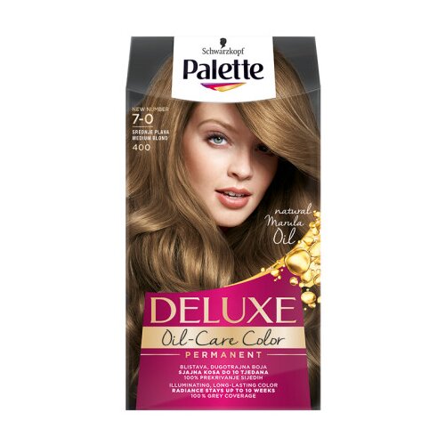Schwarzkopf Palette Deluxe barva za lase - 7-0 Medium Blond Cene