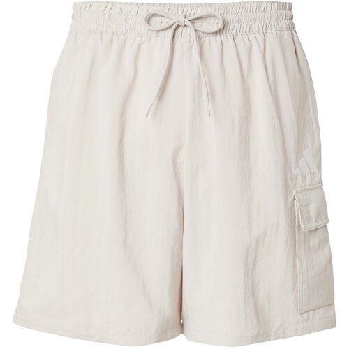 Adidas Športne hlače 'Essentials' svetlo bež / bela Cene