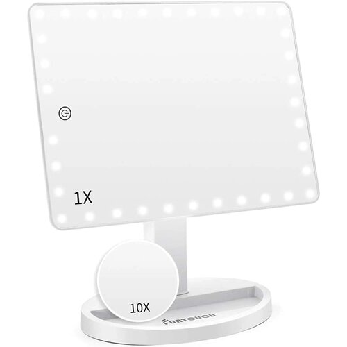 FUNTOUCH kozmetično ogledalo z LED osvetlitvijo Slike