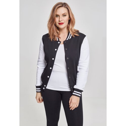 UC Ladies Women&amp;#039;s two-tone College sweatshirt blk/wht Slike