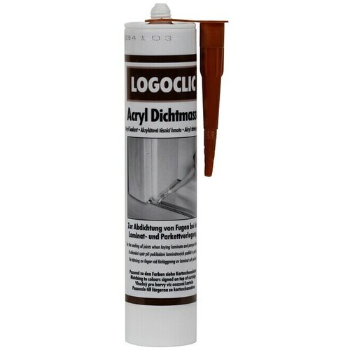 LOGOCLIC Akrilna brtvena masa (Crveno-smeđe boje, 310 ml) Slike