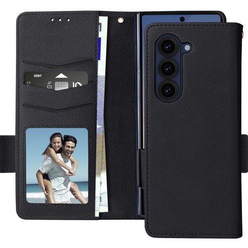 AVIZAR torbica za samsung galaxy z fold 6 držalo za denarnico z ročnim trakom, črna, (5000010866) Cene