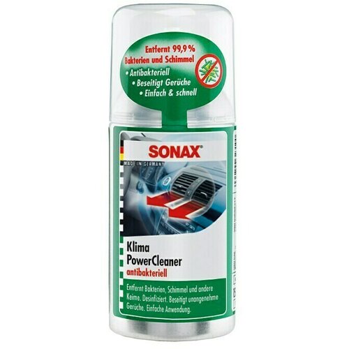 Sonax Sredstvo za či&amp;scaron;ćenje klima uređaja antibakterijsko (100 ml) Slike