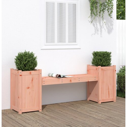  The Living Store Klop z visoko gredo 180x36x63 cm trden les douglas - Klop Z Visoko Gredo, (21445428) Cene