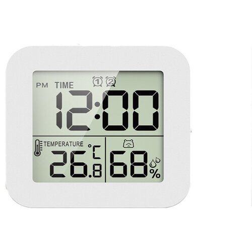 INF LCD digitalna budilka z monitorjem temperature in vlažnosti, (21547852) Cene