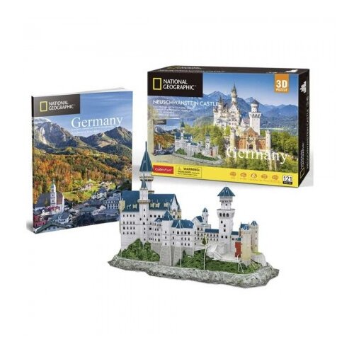 Cubicfun puzzle neuschwanstein castle Slike