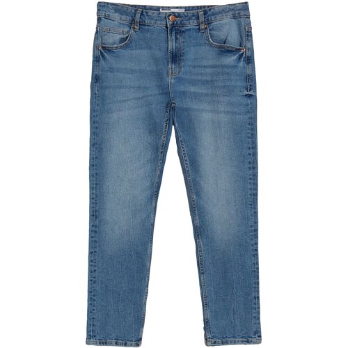 Bershka Kavbojke moder denim Slike