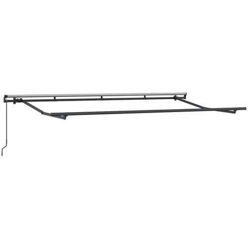  Skrovita tenda Smeđa 400 x 200 cm tkanina Slike